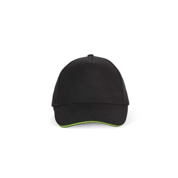 K-up baseball sapka - fekete/lime zöld