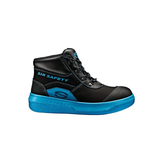 Sir Safety System ASPHALT S2 PS HI HRO FO SC SR munkavédelmi bakancs - fekete - 42, Szín: fekete, Méret: 42