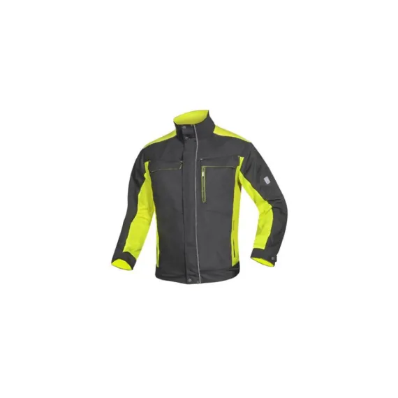 Neon Kabát - sárga/fekete - XL, Szín: sárga/fekete, Méret: XL