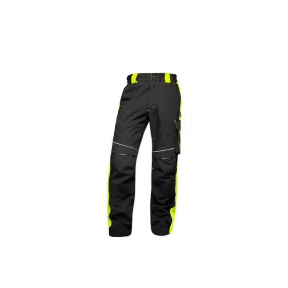 Neon derekas nadrág - sárga/fekete - XL, Szín: sárga/fekete, Méret: XL