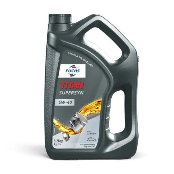 Fuchs Titan Supersyn 5W-40 - 4 L, Kiszerelés: 4 L