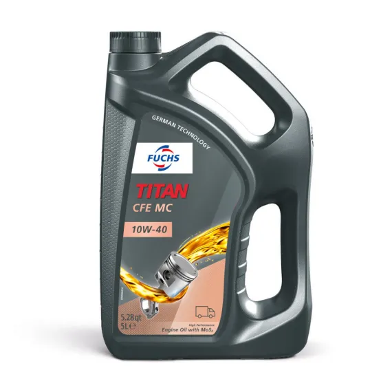 Fuchs Titan CFE MC 10W-40 - 5 L, Kiszerelés: 5 L