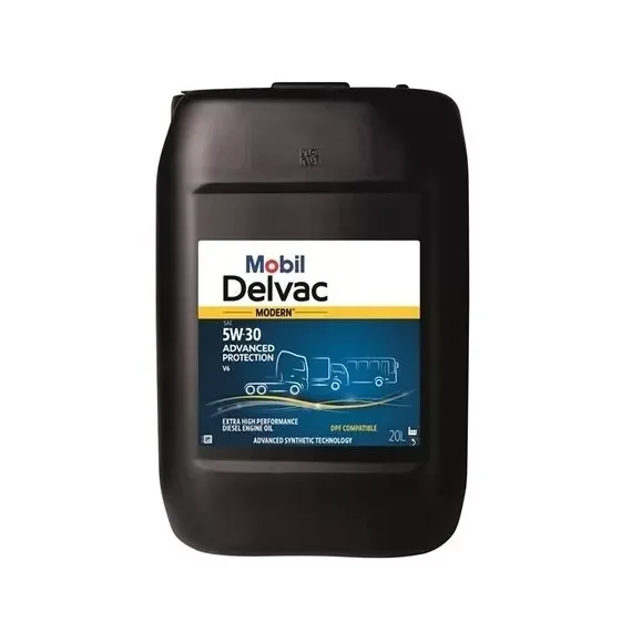 Mobil Delvac Modern 5W-30 Advanced Protection V6 - 20L, Kiszerelés: 20 L