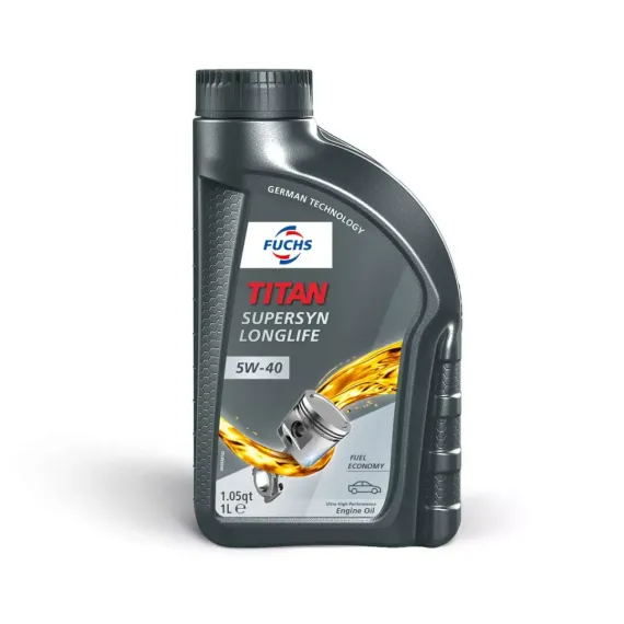 Fuchs Titan Supersyn Longlife 5W-40 - 1 L, Kiszerelés: 1 L