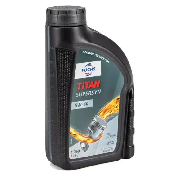 Fuchs Titan Supersyn 5W-40 - 1 L, Kiszerelés: 1 L