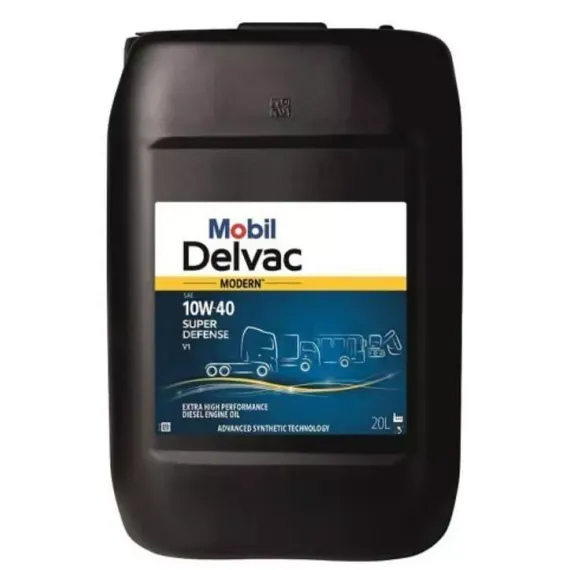 Mobil Delvac Modern 10W-40 Full Protection V4 - 20L, Kiszerelés: 20 L