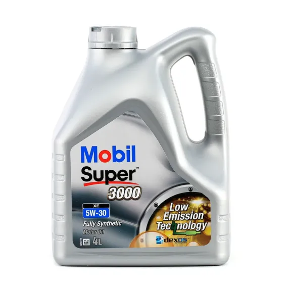 Mobil Super 3000 Formula D1 5W-30 - 4L, Kiszerelés: 4 L