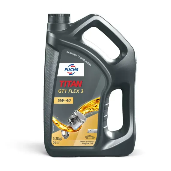 Fuchs Titan GT1 FLEX 3 5W-40 - 5 L, Kiszerelés: 5 L