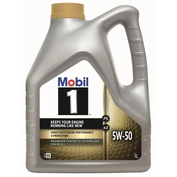 Mobil 1 FS X2 5W-50 - 4L, Kiszerelés: 4 L