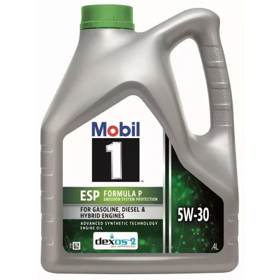 Mobil 1 ESP FORMULA P 5W-30 4L Motorolaj, Kiszerelés: 4 L