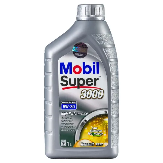 Mobil Super 3000 Formula RN 5W-30 - 1L, Kiszerelés: 1 L