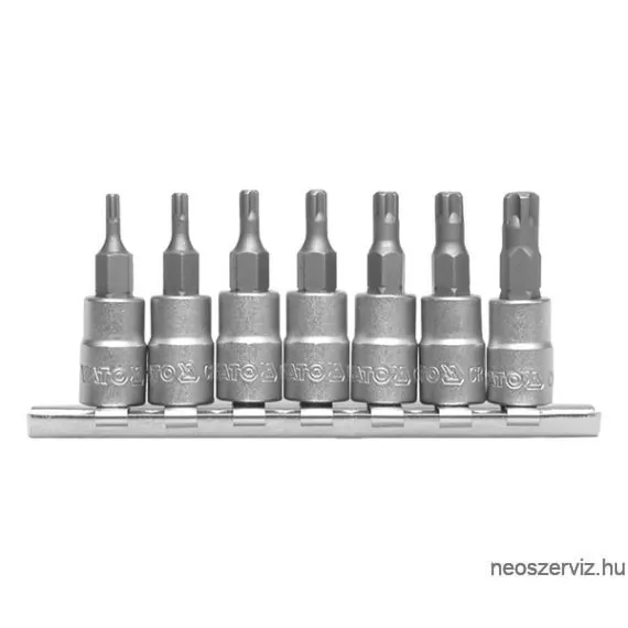 YT-0461 KULCS KLT.TORX 10-40-ig 7 DB-OS