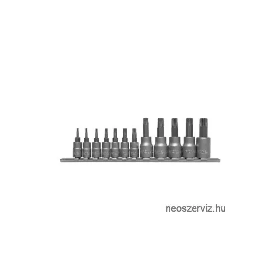 YT-04331 KULCSKÉSZLET TORX 6 ÁGÚ 12db-os