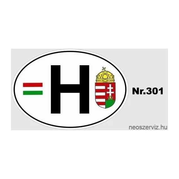 H CíMERES NAGY OVÁL 301