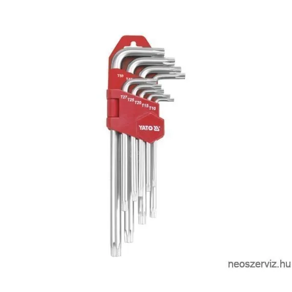 YT-0512 TORX KLT. T10-T50 9db