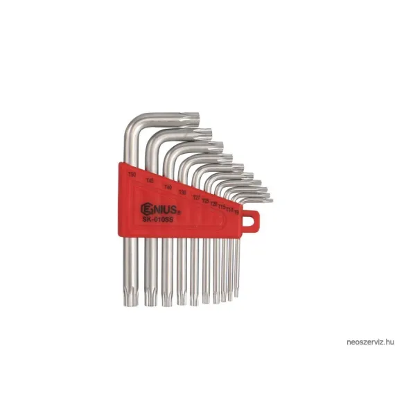 SK-010S TORX KÉSZLET T9-T50IG RŐVID
