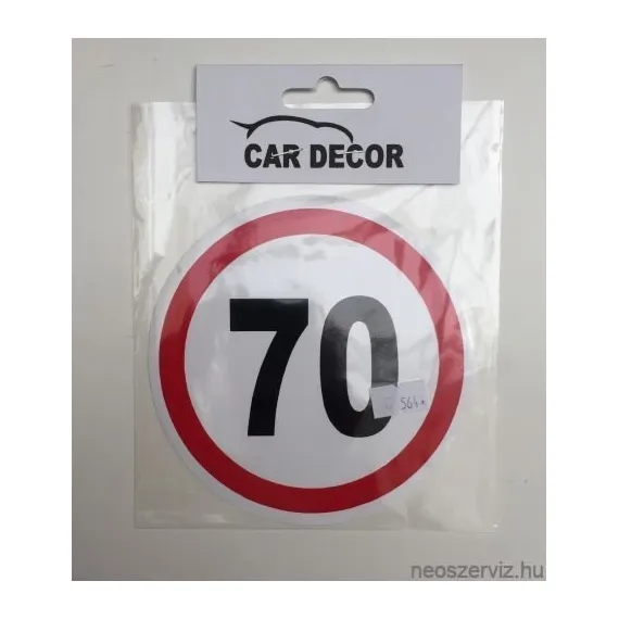 SEBESSÉGHATÁROLÓ 70KM/H 564