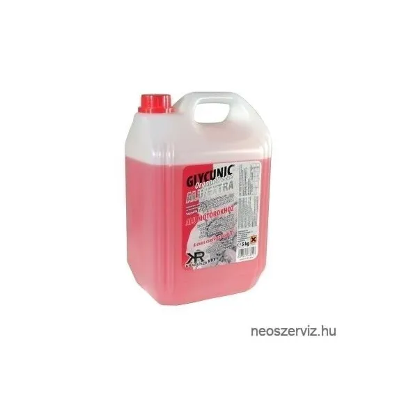 FAGYÁLLÓ GLYCUNIC ORGANOFREEZE ALU/EXT. 5kg PIROS