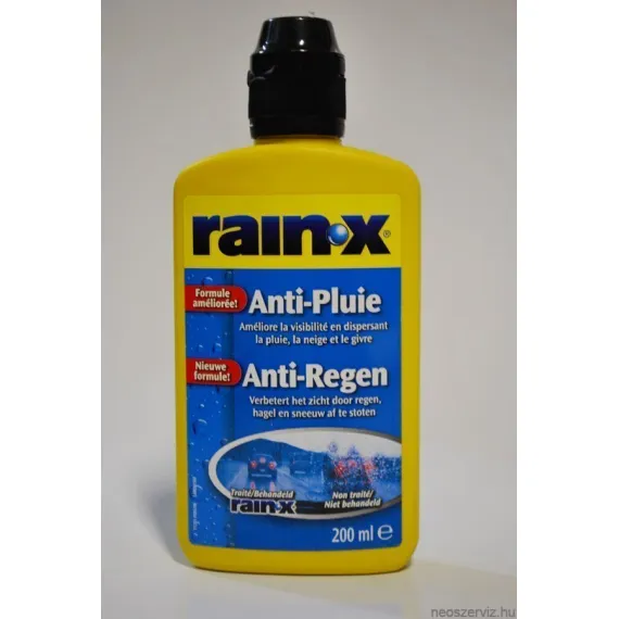 RAIN-X VIZLEPERGETŐ FOLYADÉK 200ml. RX80199200