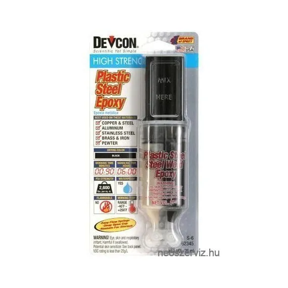 DEVCON PLASTIC STEEL EPOXI S-6