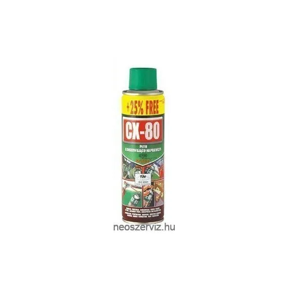 CX-80 UNI. KENŐANYAG TEFLONOS 250ml /SPRAY