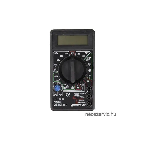 MULTIMÉTER DIGITÁLIS CM58434 DT-830B