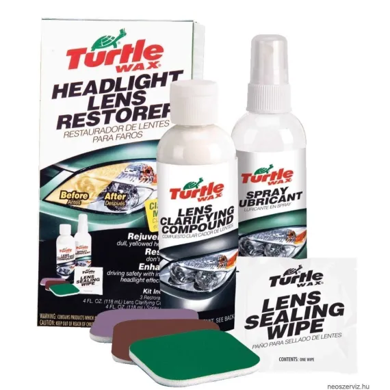 TURTLE WAX 51768 FÉNYSZÓRÓ FELÚJíTÓ KLT.7103 7606