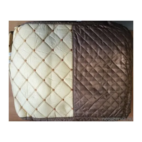ÜLÉSHUZAT STEPPELT BEIGE