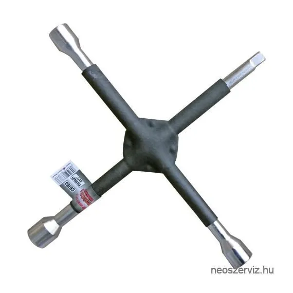 C6783 KERESZTKULCS EXKLUSIVE FEKETE 17,19,21,1/2
