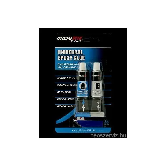 CHEMISTIK UNIVERSAL 5 PERCES ÁTLÁTSZÓ EPOXY