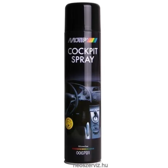 MOTIP 000701 MŰSZERFALÁPOLÓ SELYEMFÉNY. 600ml/sp