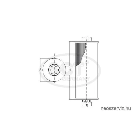 SH446P OLAJSZ.HU712/8X AST.,CORSA 1.0-1.2 E600HD38