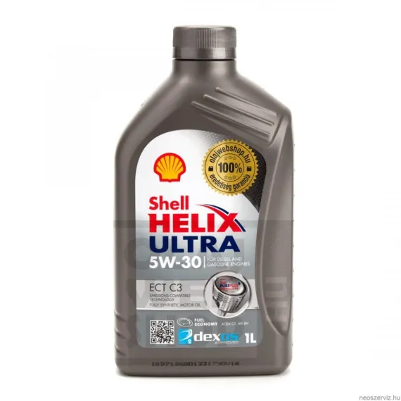 Shell Helix Ultra 5W30 személygépjármű motorolaj 1L