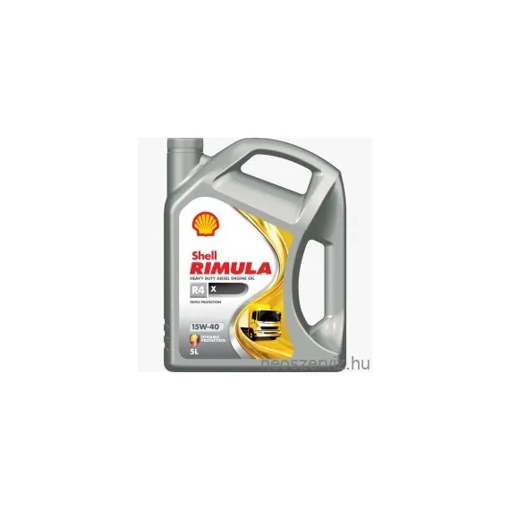 Shell Rimula R4 X 15W40 CI4E7DH1 haszongépjármű motorolaj 5L