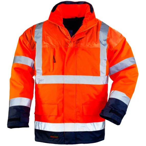 AIRPORT FLUO PU 4/1 SÁRGA/KÉK KABÁT M