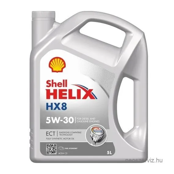 Shell Helix HX8 ECT 5W30 személygépjármű motorolaj 5L