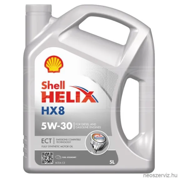 Shell Helix HX8 ECT 5W40 személygépjármű motorolaj 5L