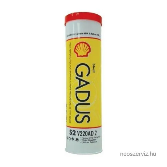 Shell Gadus S2 V220 AD 2 kenőzsír 0,4kg