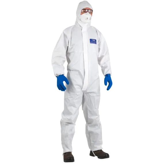 COVERPRO 5M30 OVERALL FEHÉR  XXL, Méret: XXL
