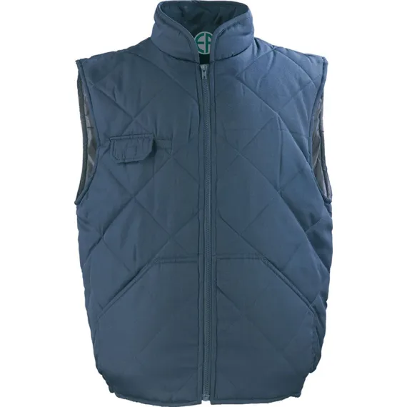 CHOUKA KÉK STEPPELT MELLÉNY 3 ZSEB, 160 G/M2 XXXL, Méret: XXXL
