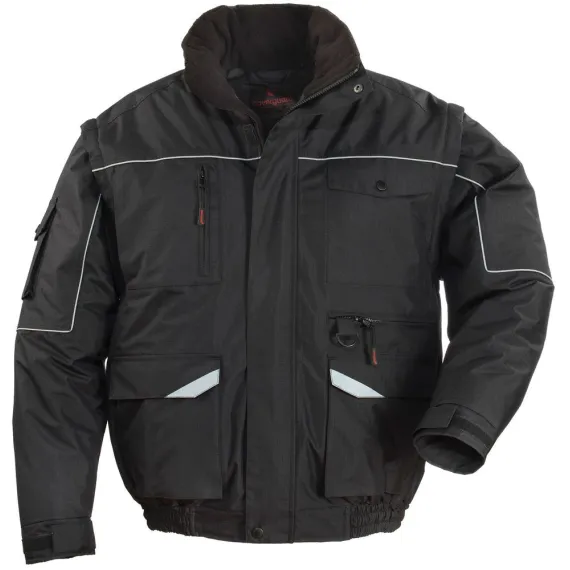 RIPSTOP 2/1 DZSEKI, FEKETE , SZAKADÁSBIZTOS M, Méret: M