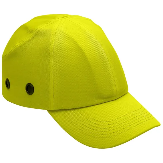 FEJVÉDŐS BASEBALL SAPKA HI-VIZ SÁRGA