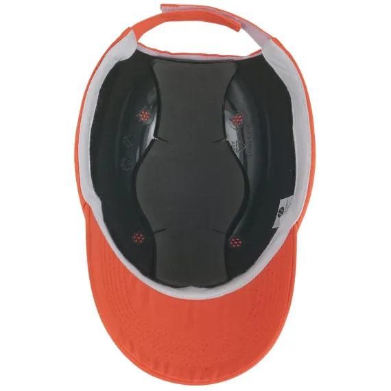 FEJVÉDŐS BASEBALL SAPKA HI-VIZ NARANCS