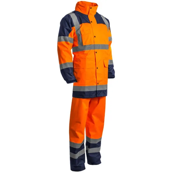 HYDRA HI-VIZ PE ESŐÖLTÖNY NARANCS/KÉK S, Méret: S