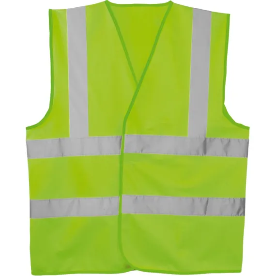HI-VIZ MELLÉNY 2 CSÍKKAL ZÖLD XL, Méret: XL