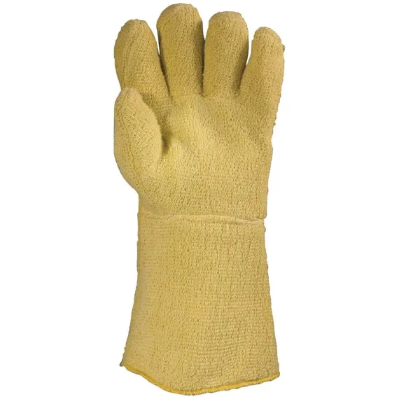 HURKOLT ÖTUJJAS KEVLAR (500°C), HŐSZIGETELŐ BÉLÉS, 39 CM 10, Méret: 10