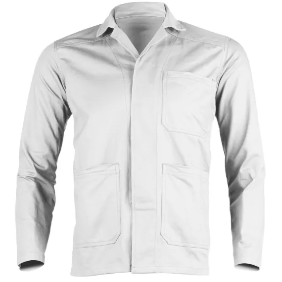 INDUSTRY FEHÉR KABÁT, 65%PES-35%PAMUT, 245G XXL, Méret: XXL