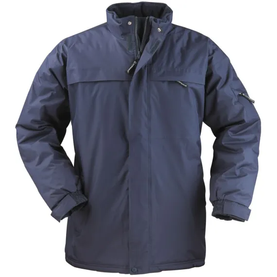 KABAN KÉK PE/PVC BÉLELT KABÁT XXXL, Méret: XXXL
