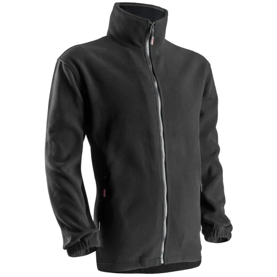 POLÁR PULÓVER CIPZÁROS FEKETE XXXL, Méret: XXXL