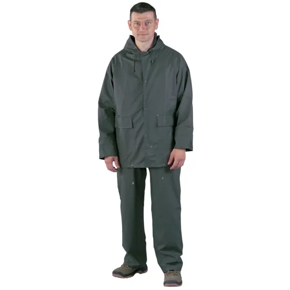 PU ZÖLD ESŐRUHA XL, Méret: XL